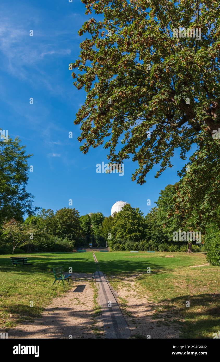 Il giardino pubblico dell'osservatorio di Parigi, in Francia Foto Stock
