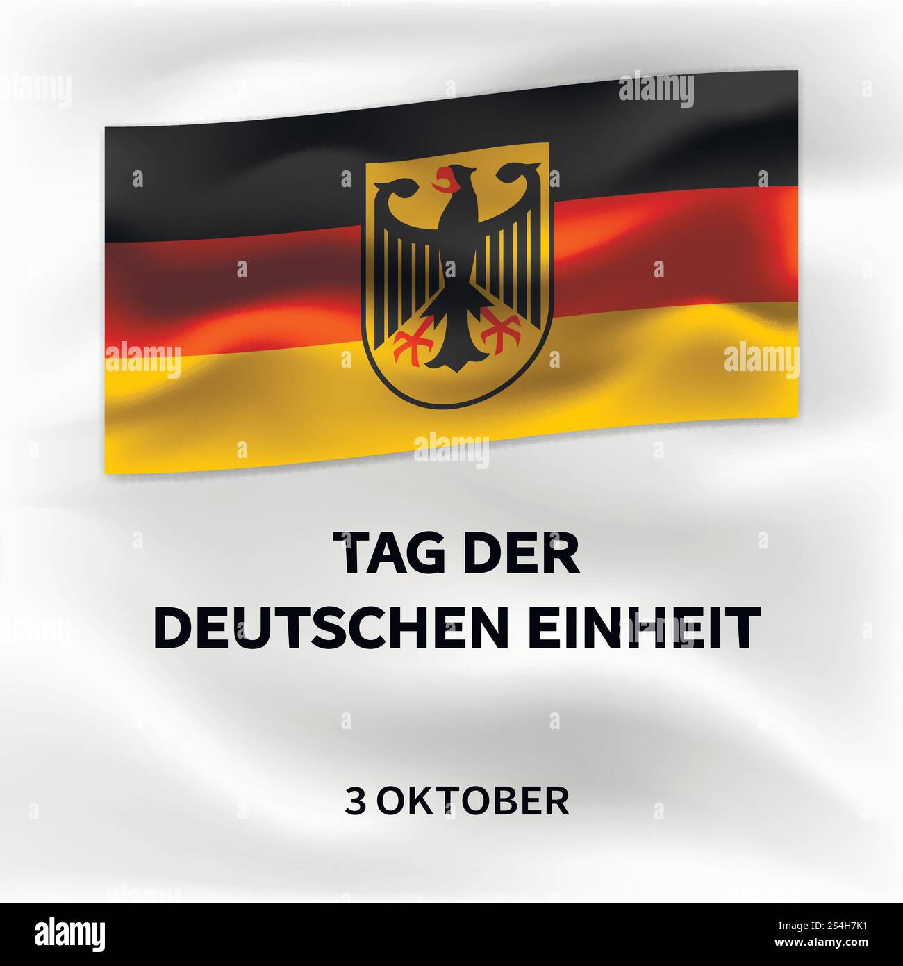Tedesco giornata dell'unità di ottobre contesto concettuale. Illustrazione isometrica del concetto vettoriale tedesco del giorno dell'unità di ottobre per il web design. Tedesco giorno dell'unità di ottobre concetto background, stile isometrico Illustrazione Vettoriale