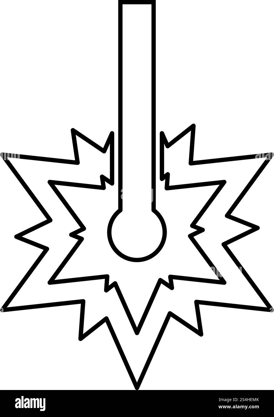 Lavoro laser linea laser simbolo di saldatura scintilla concetto di incisione incisione incisione laser bordo icona taglio a raffica illustrazione vettoriale colore nero immagine semplice Illustrazione Vettoriale