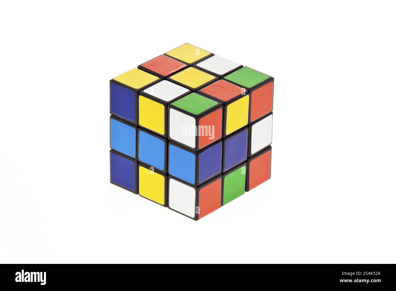 Un cubo di Rubik con cui giocare. Un simbolo di abilità, Austria, Europa Foto Stock