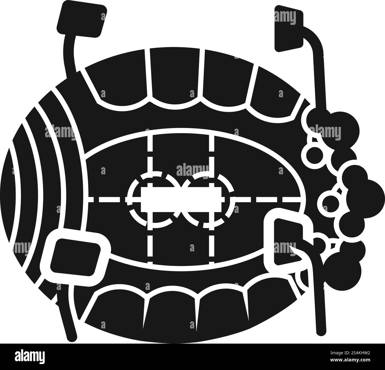 Icona dell'arena del ghiaccio. Semplice illustrazione dell'icona vettoriale dell'arena del ghiaccio per il web design isolato su sfondo bianco. Icona dell'arena del ghiaccio, stile semplice Illustrazione Vettoriale