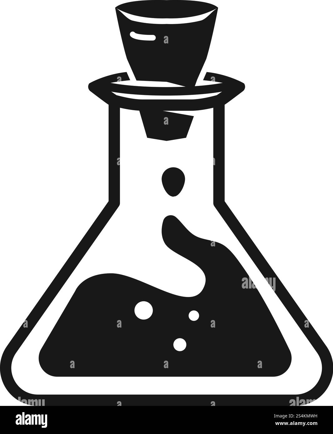 Icona del pallone triangolare. Semplice illustrazione dell'icona vettoriale triangolare per la progettazione del nastro isolata su sfondo bianco. Icona del pallone triangolare, stile semplice Illustrazione Vettoriale