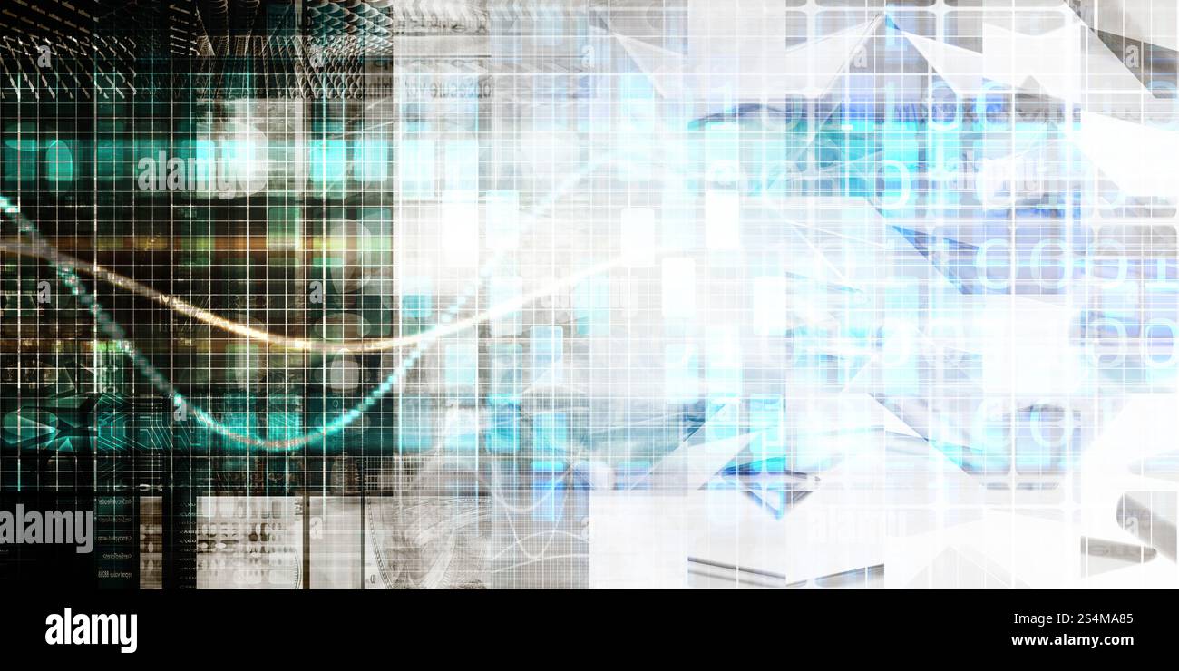 La comunicazione mobile per le aziende e la mobilità Foto Stock