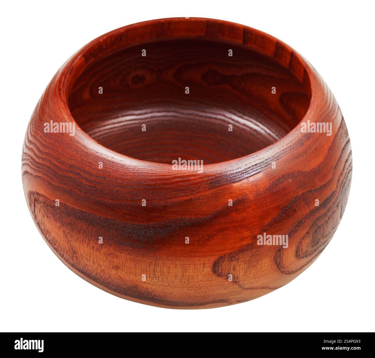 Wild Jujube cinese data ciotola di legno isolato su sfondo bianco Foto Stock