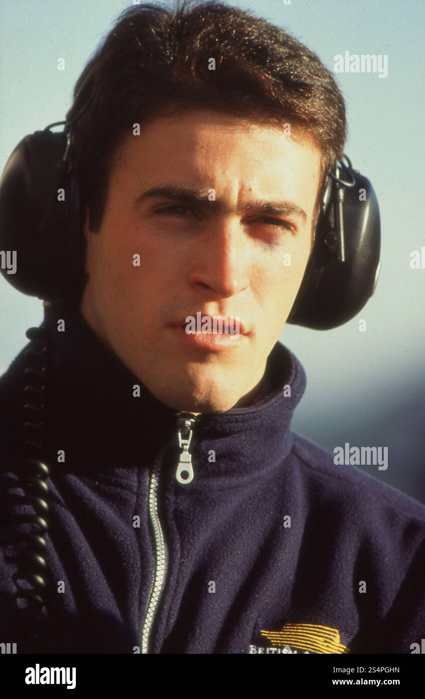 Pilota brasiliano di F1 Ricardo Zonta, 1999 Foto Stock