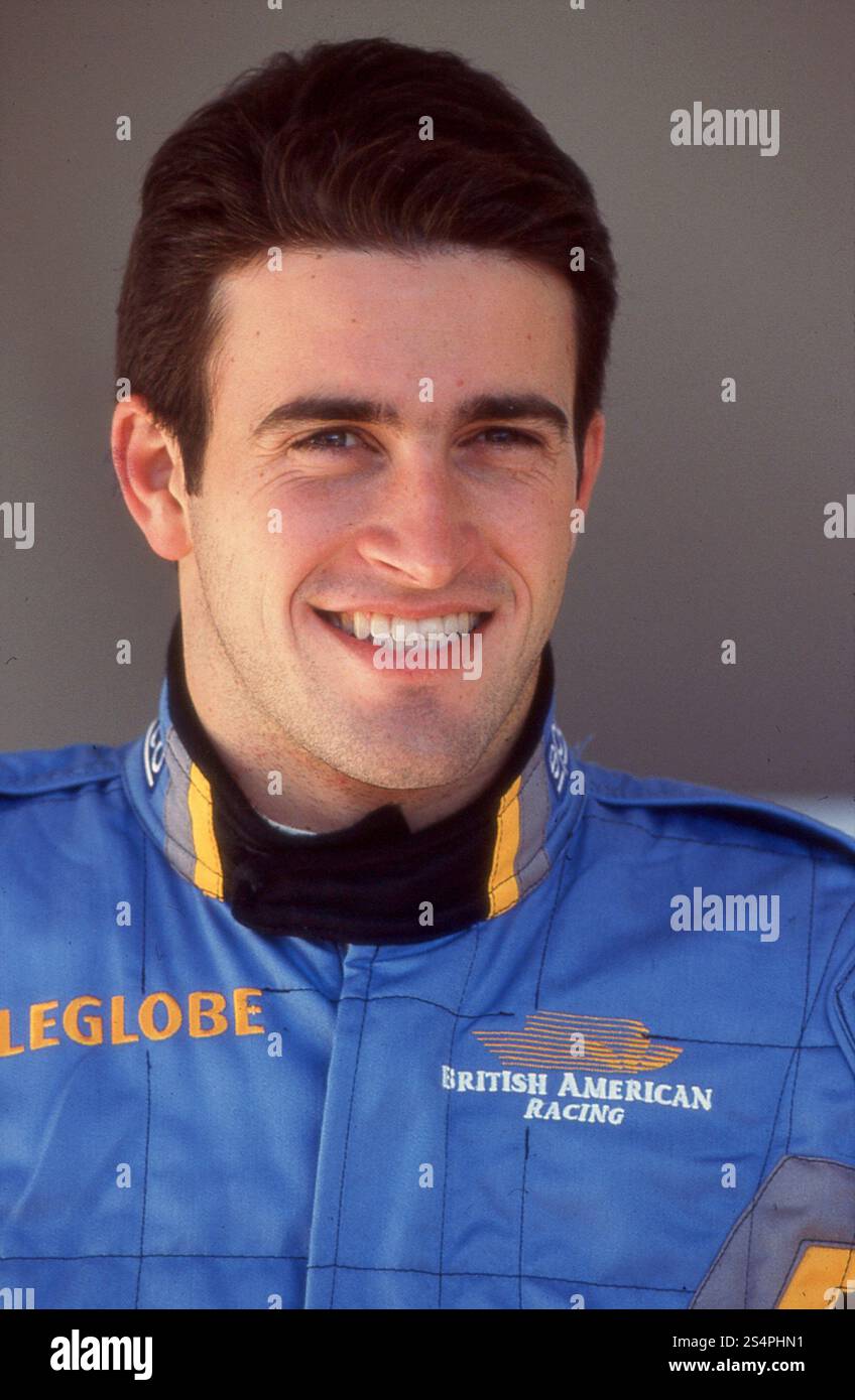 Il pilota brasiliano Ricardo Zonta della British American Racing F1, 1999 Foto Stock