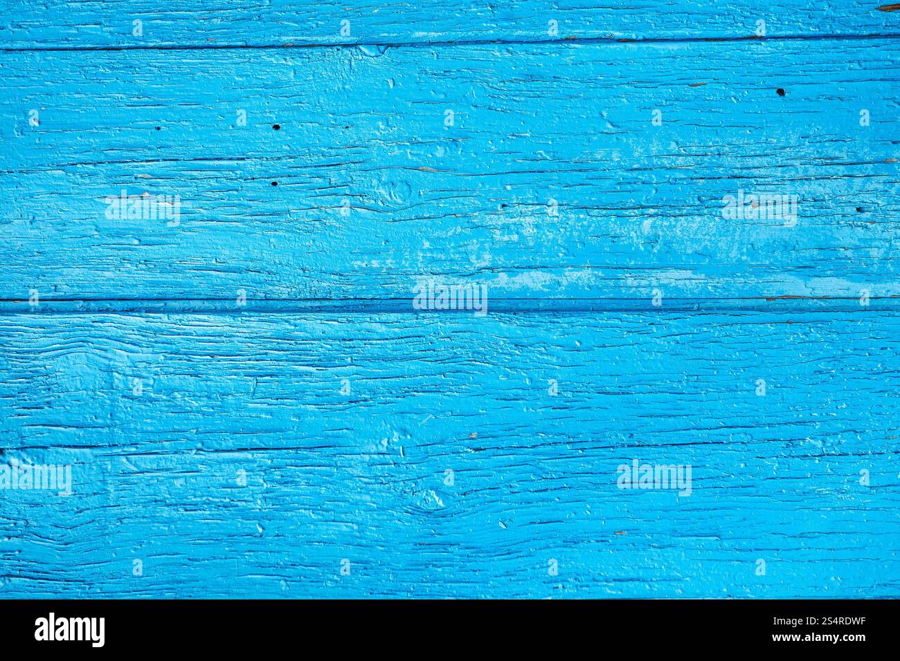 Lo sfondo da un dipinto di blu di tavole di legno vicino fino Foto Stock