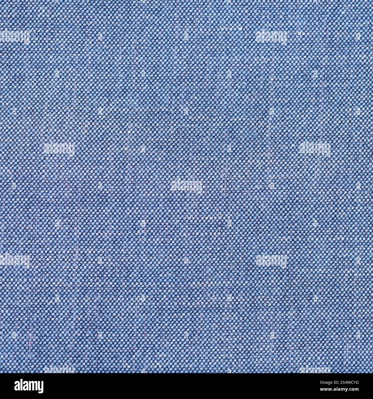 Sfondo quadrato blu dal tessuto di seta close up Foto Stock