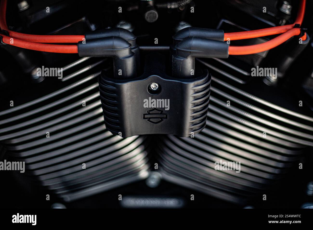 H-D FXDR Harley-Davidson Foto Stock