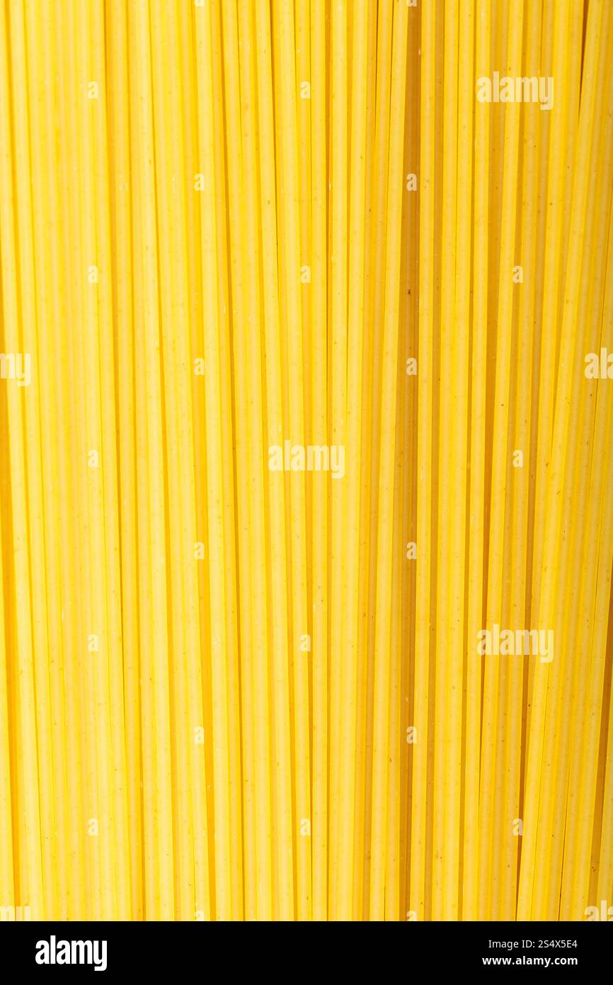 Sfondo di cibo - pasta di semola spaghetti Foto Stock