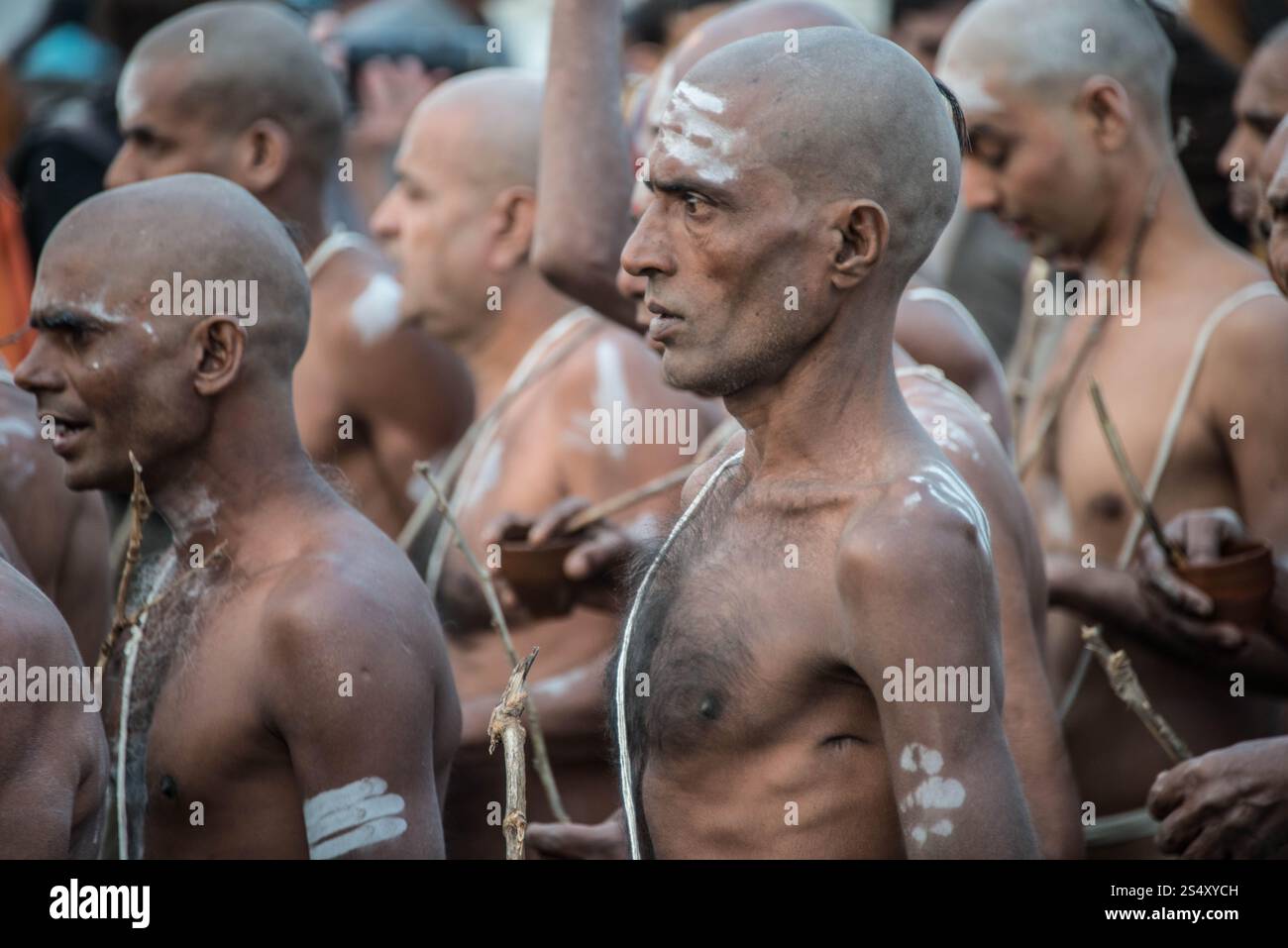 Maha Maha Kumbh Mela, Prayagraj, India Foto Stock