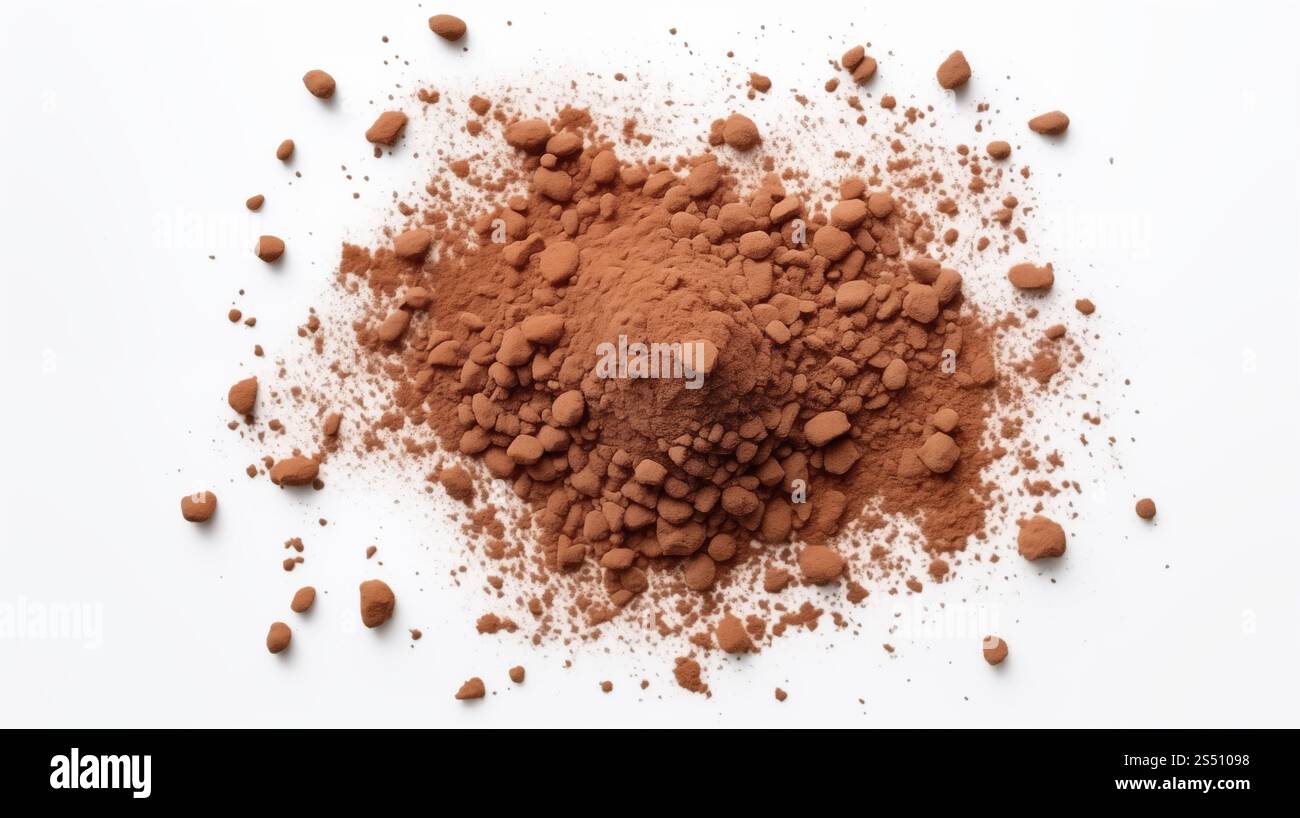 Concediti la bontà naturale del cacao, perfetta per qualsiasi ricetta. Foto Stock