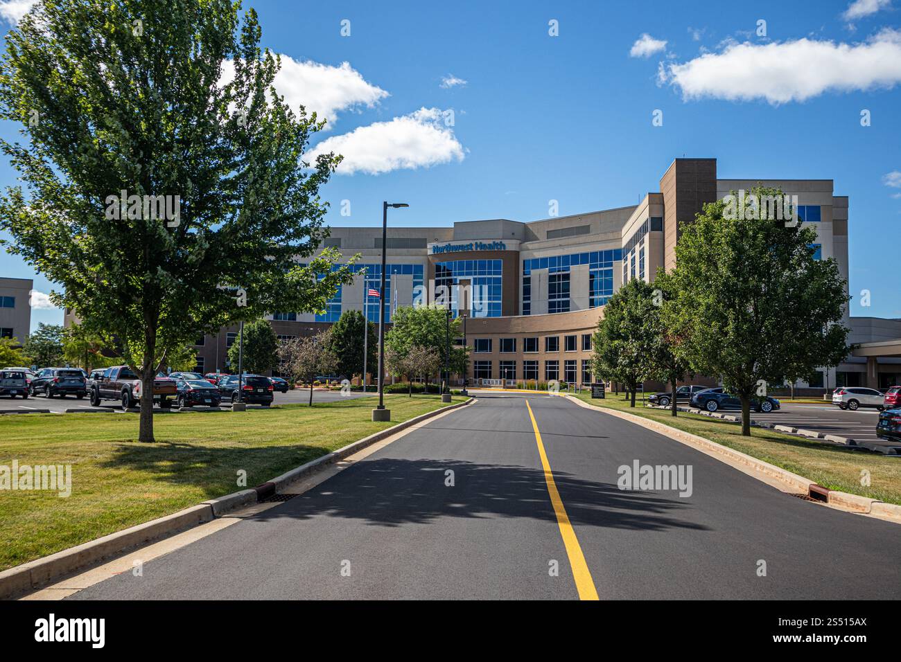Esterno del Northwest Health Porter Hospital a Valparaiso, Indiana, USA Foto Stock
