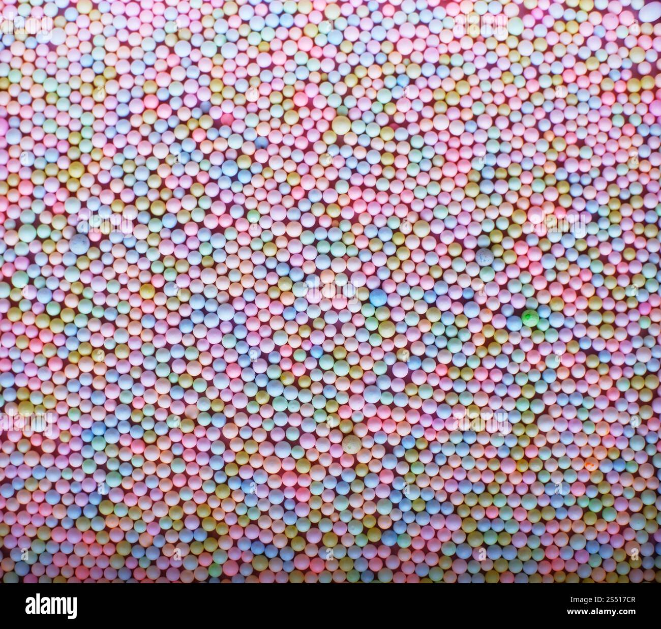 Struttura in schiuma di polistirene pastello per lo sfondo Foto Stock