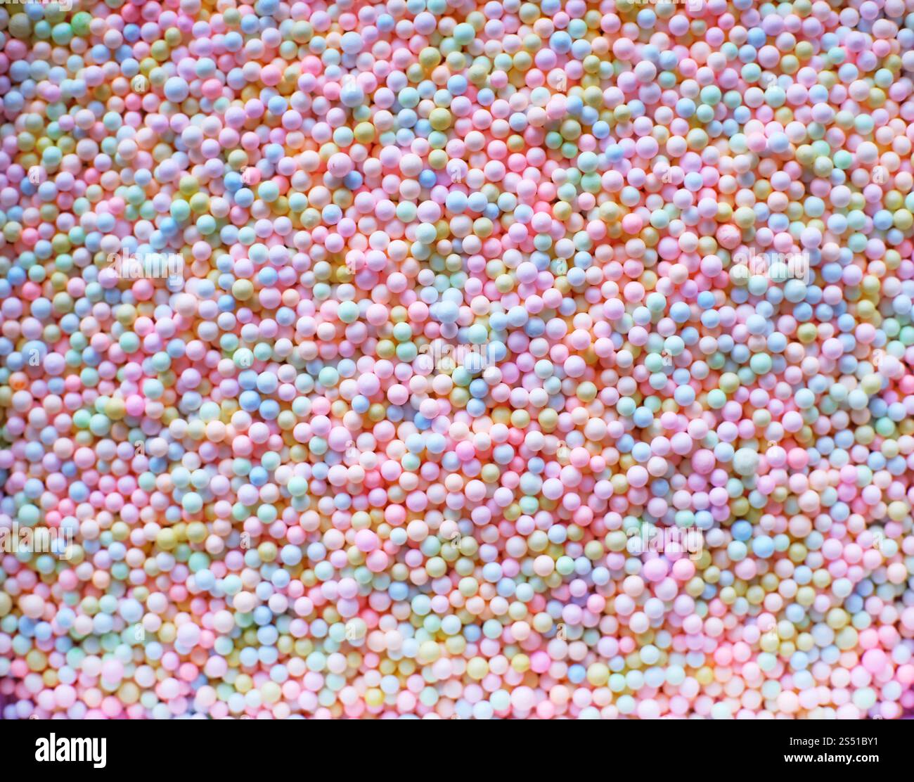 Struttura in schiuma di polistirene pastello per lo sfondo Foto Stock