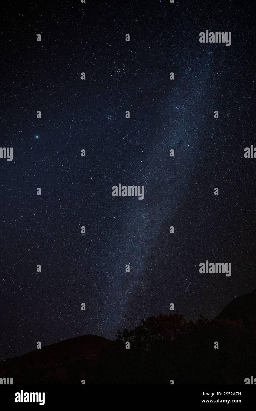 Milky Way alle Hawaii Foto Stock
