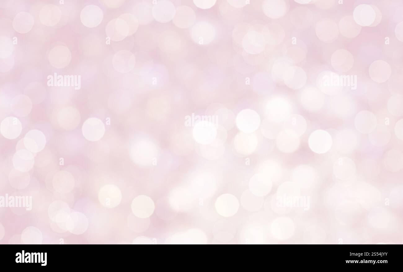 Abstract di sfondo pastello bokeh. Luce bokeh, luci spot sfocate scintillanti su sfondo astratto multicolore Foto Stock