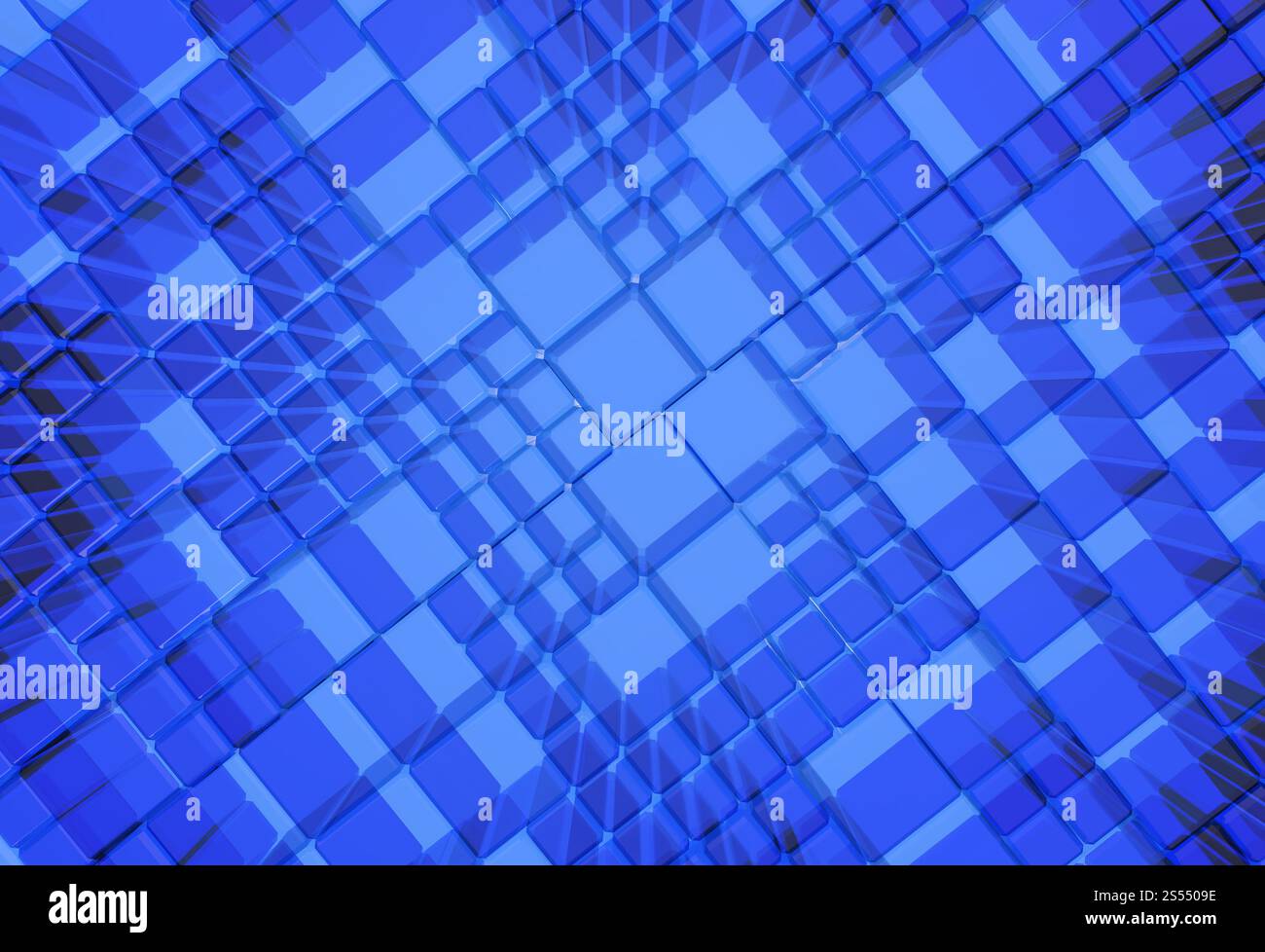 Medici blu e lo sfondo della scienza Foto Stock