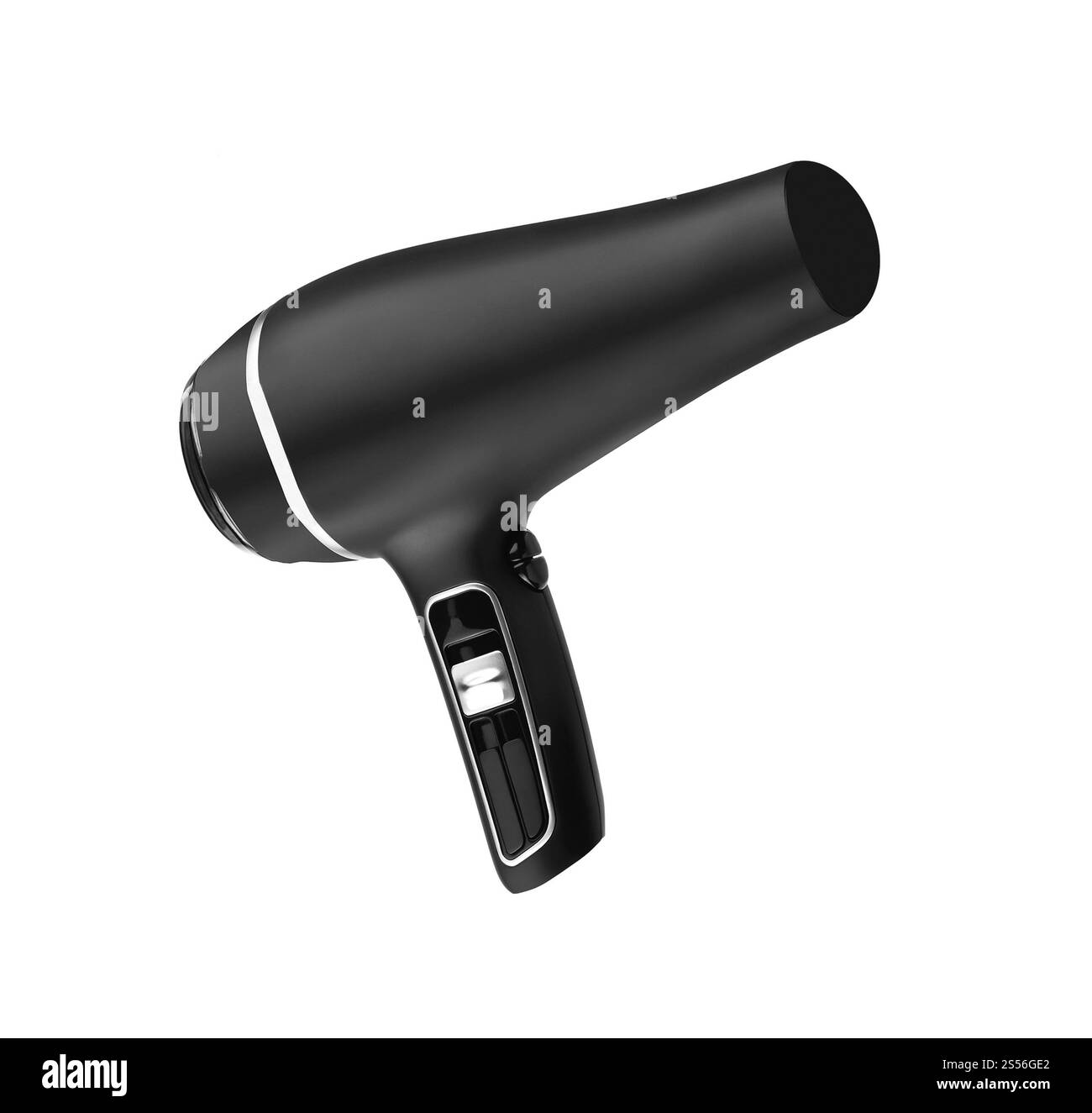 asciugacapelli isolato su sfondo bianco. asciugacapelli su sfondo bianco Foto Stock
