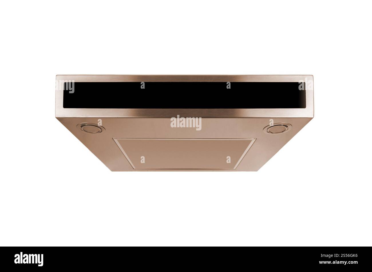 cappa da cucina isolata su sfondo bianco. cappa di cottura isolata su bianco Foto Stock