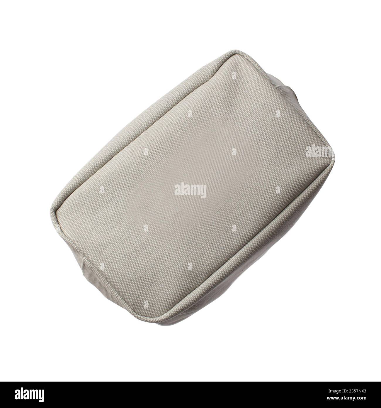 borsa portamonete bianca. borsa portamonete Foto Stock