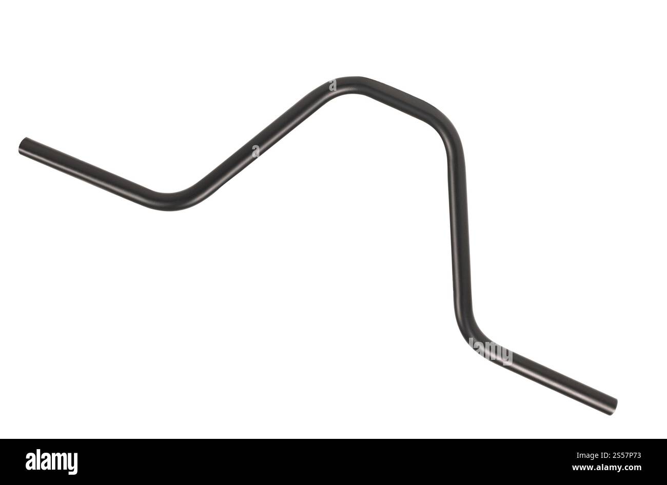 Connettore del tubo isolato sul bianco. Connettore del tubo isolato Foto Stock