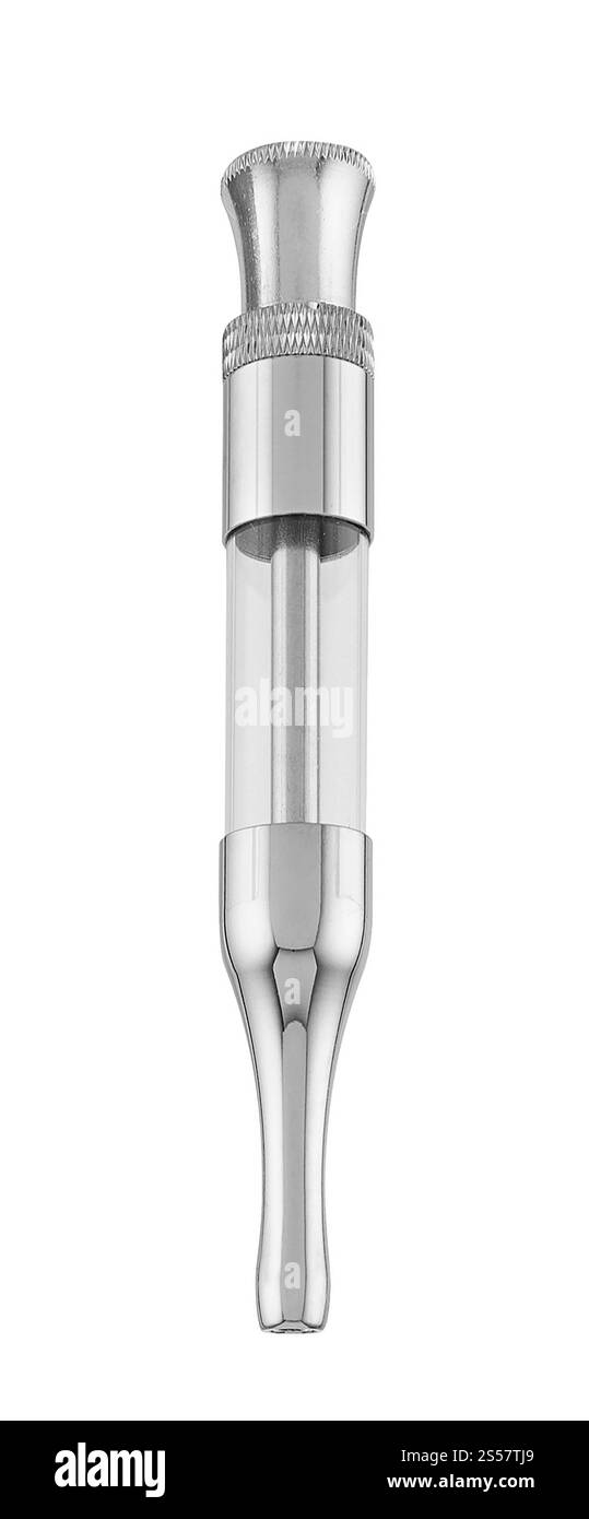 sigaretta elettronica isolata su sfondo bianco. sigaretta elettronica Foto Stock