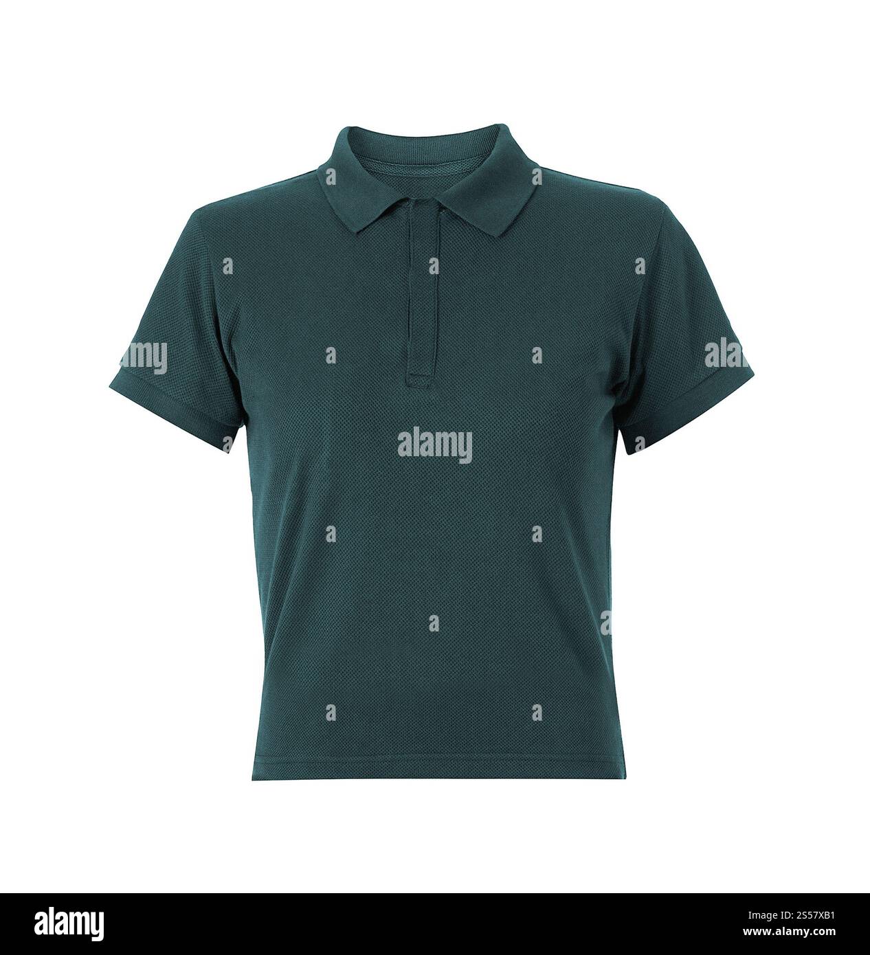 Tshirt grigia isolata su sfondo bianco Foto Stock