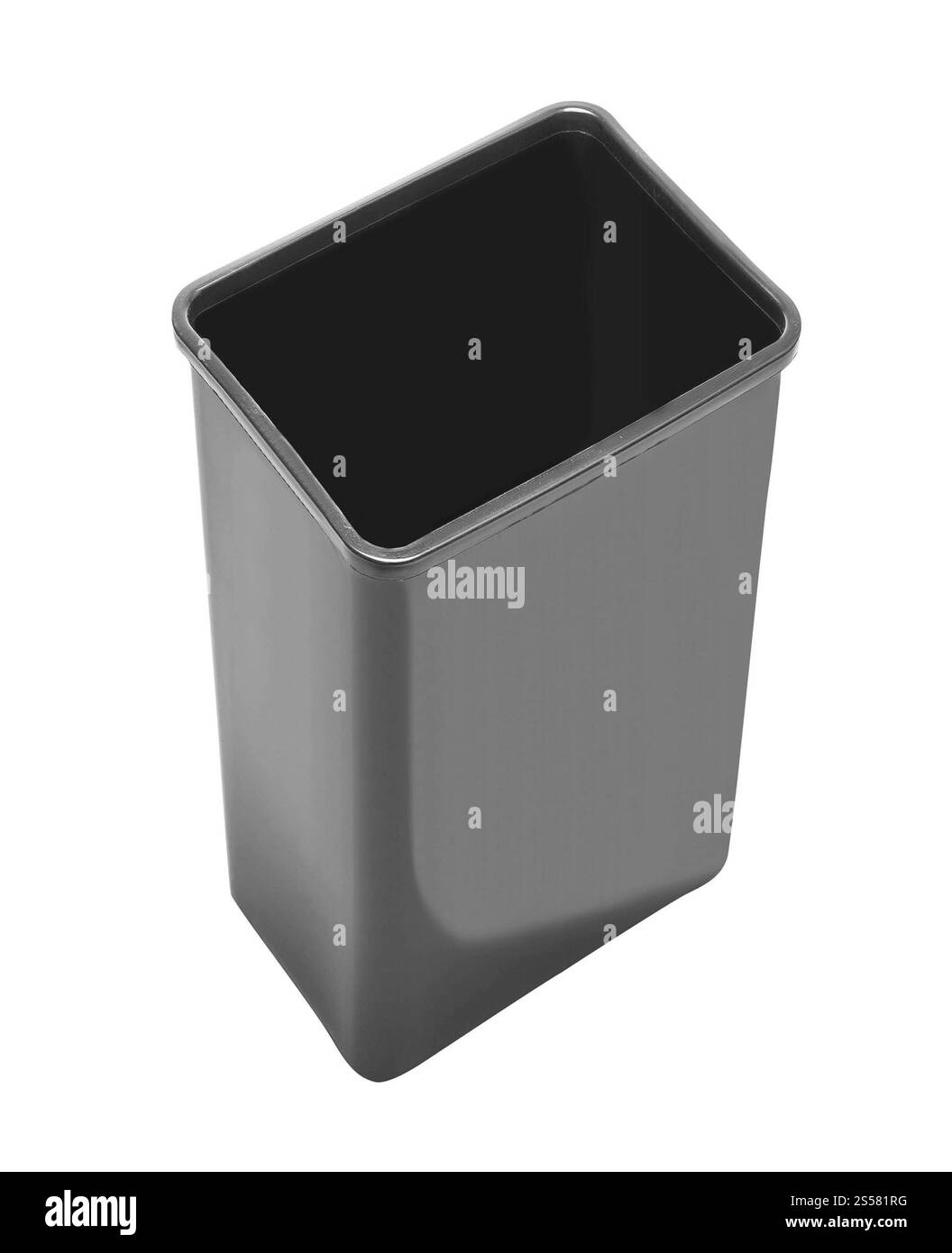 contenitore del coperchio isolato su sfondo bianco. contenitore del coperchio isolato Foto Stock