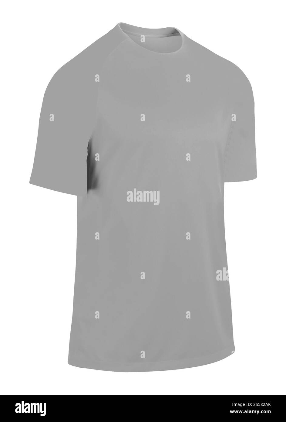 camicia isolata su sfondo bianco. camicia isolata su bianco Foto Stock