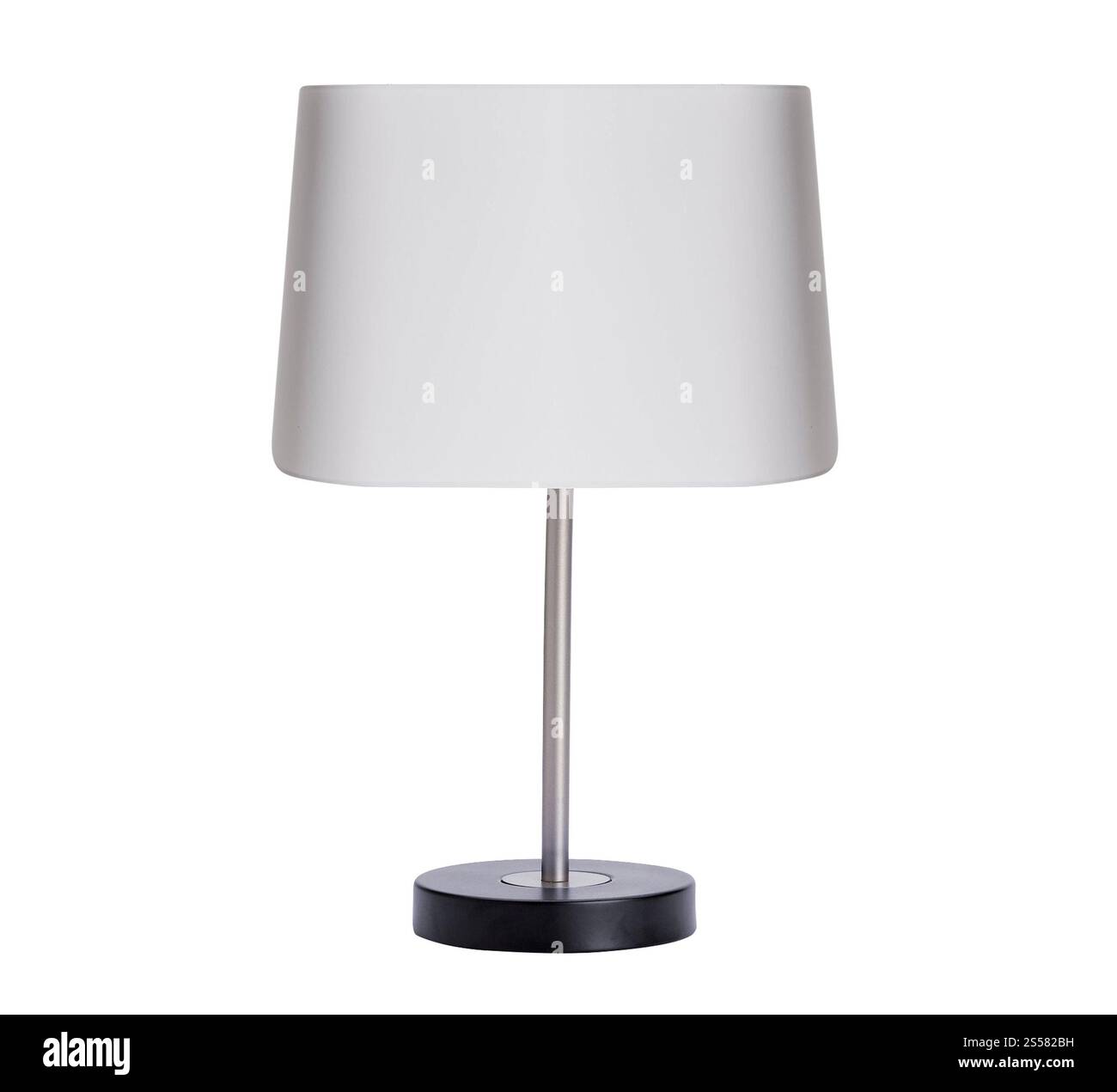 lampada da tavolo isolata su sfondo bianco. lampada da tavolo isolata su bianco Foto Stock