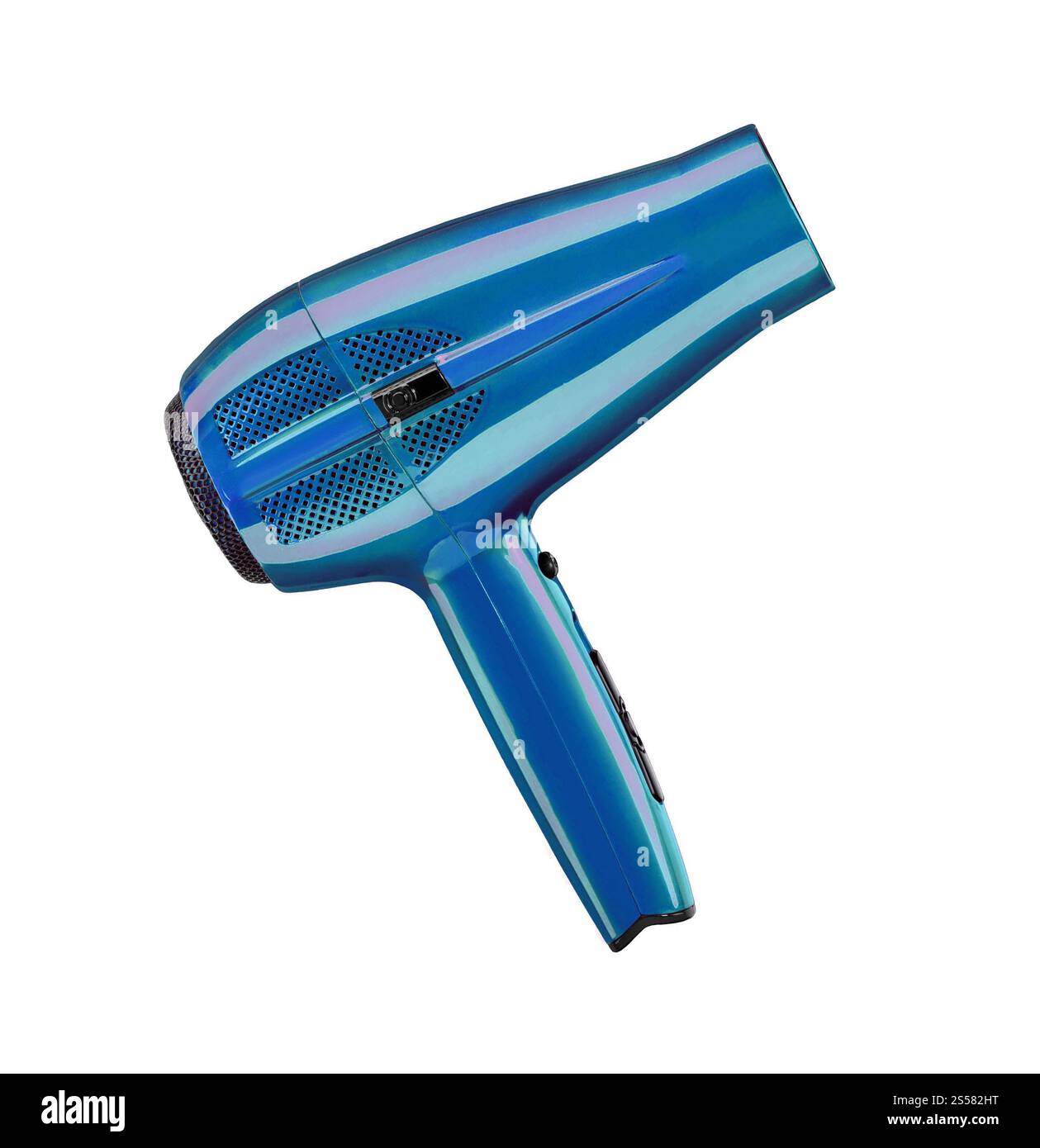 Ventola isolata su sfondo bianco. Ventola isolata Foto Stock