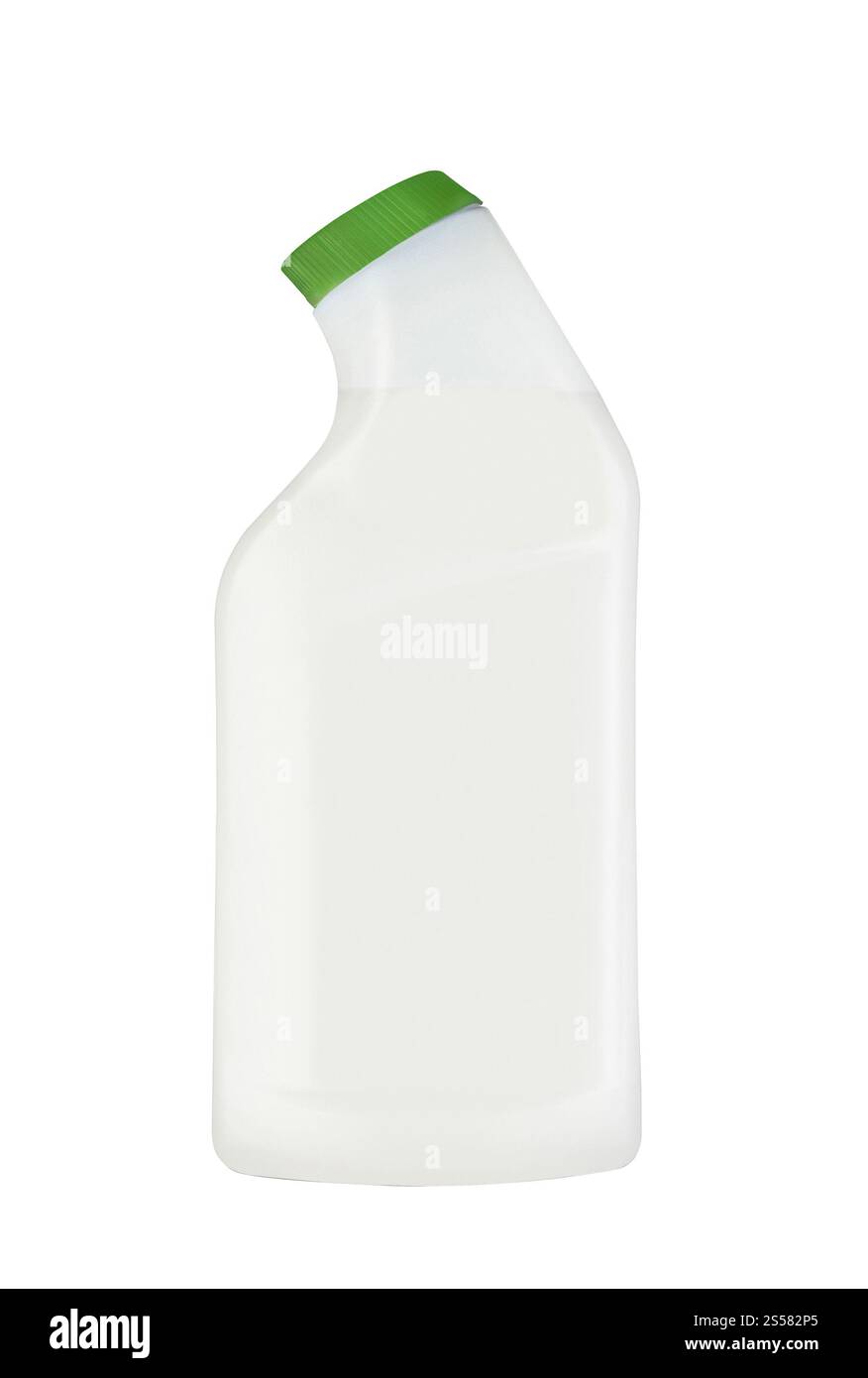 prodotti chimici per uso domestico isolati su sfondo bianco. prodotti chimici per uso domestico isolati Foto Stock