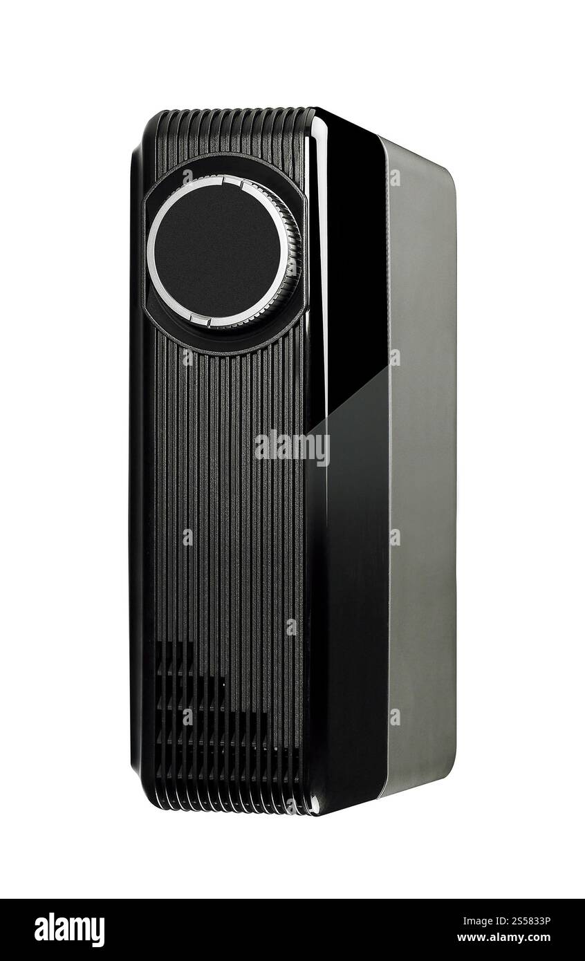 proiettore isolato su sfondo bianco. proiettore isolato su bianco Foto Stock