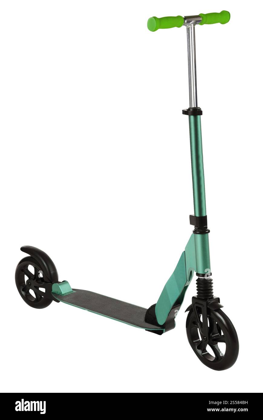 Calci Scooter. Isolato Foto Stock