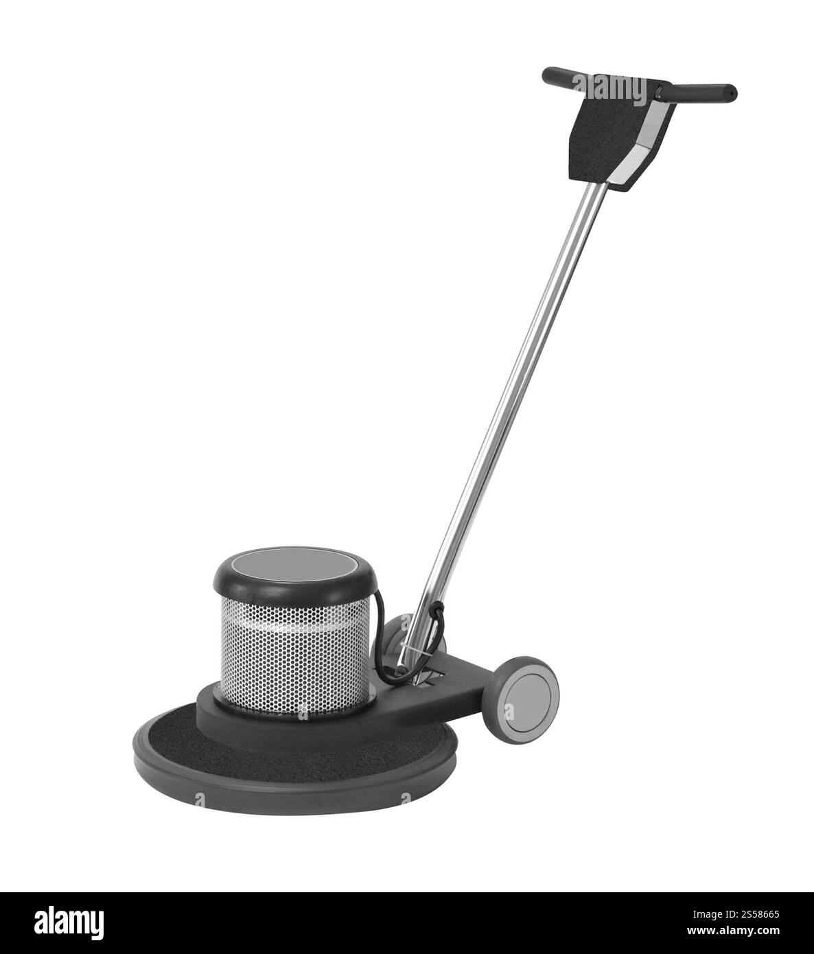 lucidatrice per pavimenti isolata Foto Stock