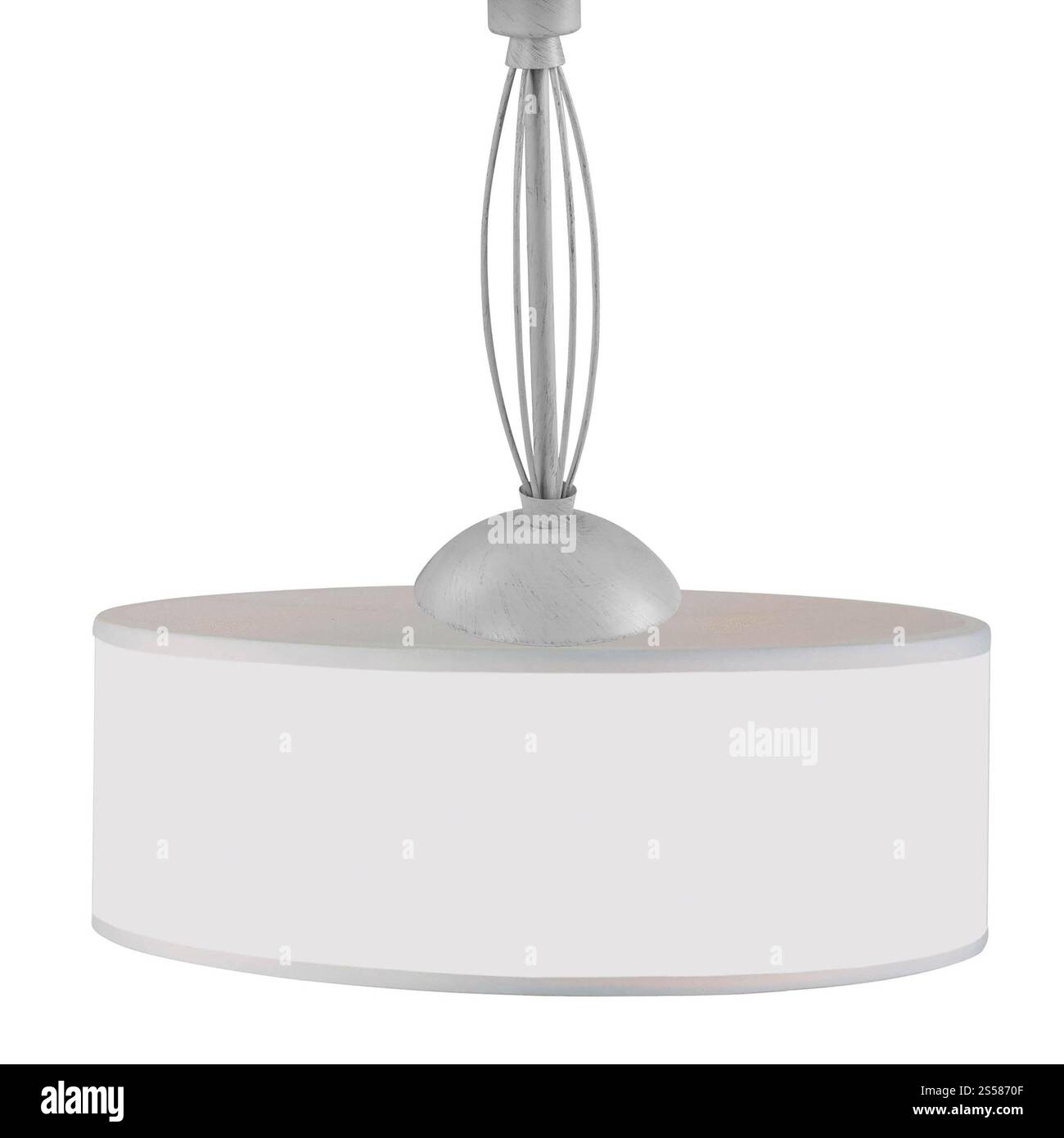 lampadario isolato su sfondo bianco Foto Stock