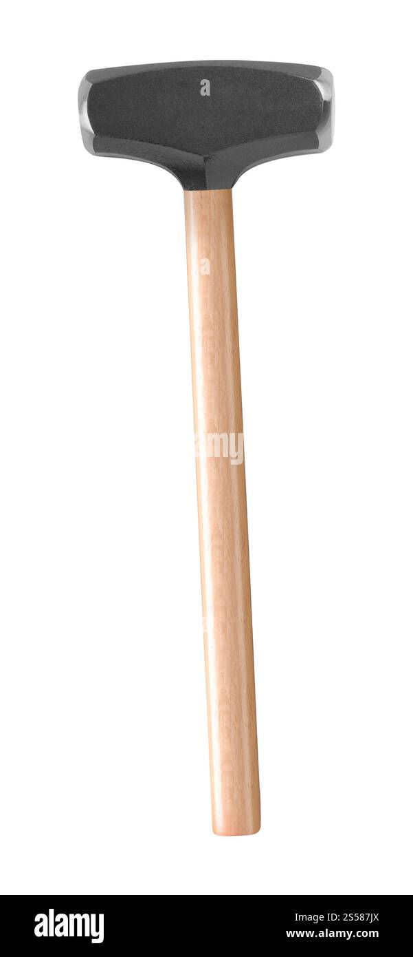 martello grande grande grande medio piccolo manico in legno Foto Stock