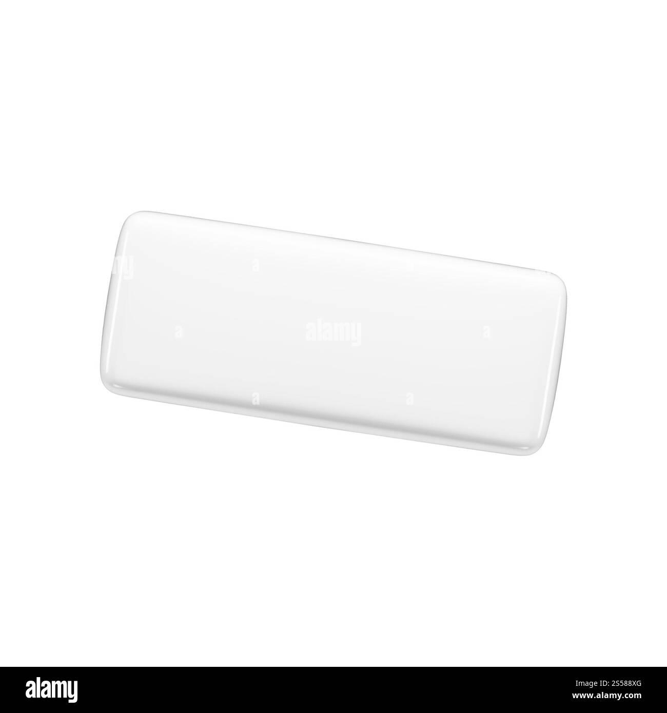 Custodia per smartphone. Isolato su sfondo bianco Foto Stock