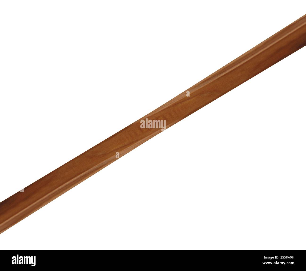 bastoncino di legno isolato Foto Stock