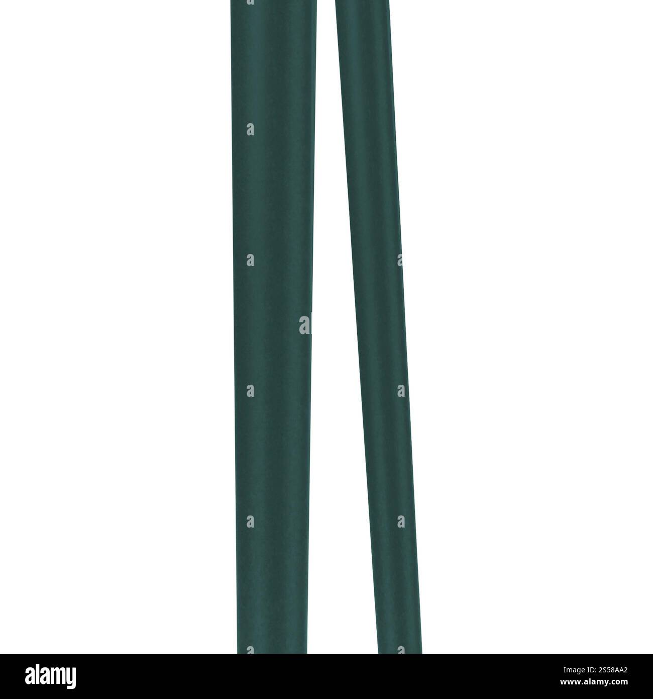 tubo isolato su bianco Foto Stock