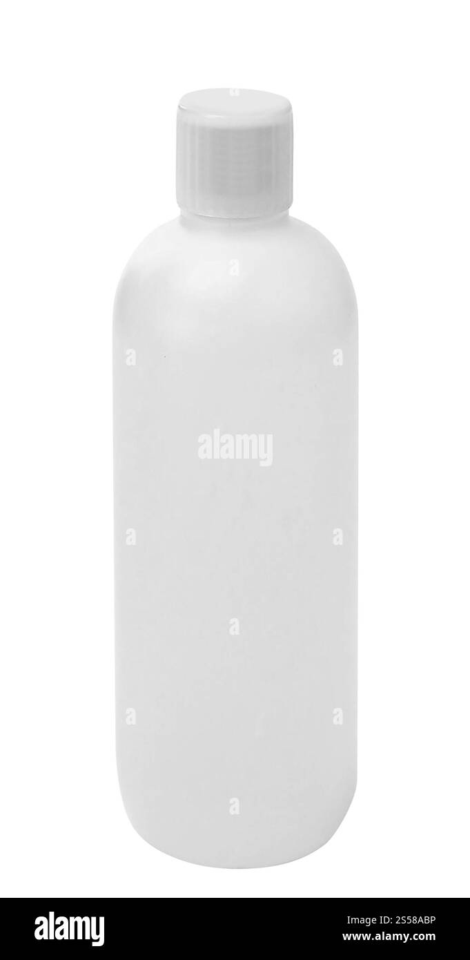 Il flacone di plastica per lavaggio Foto Stock