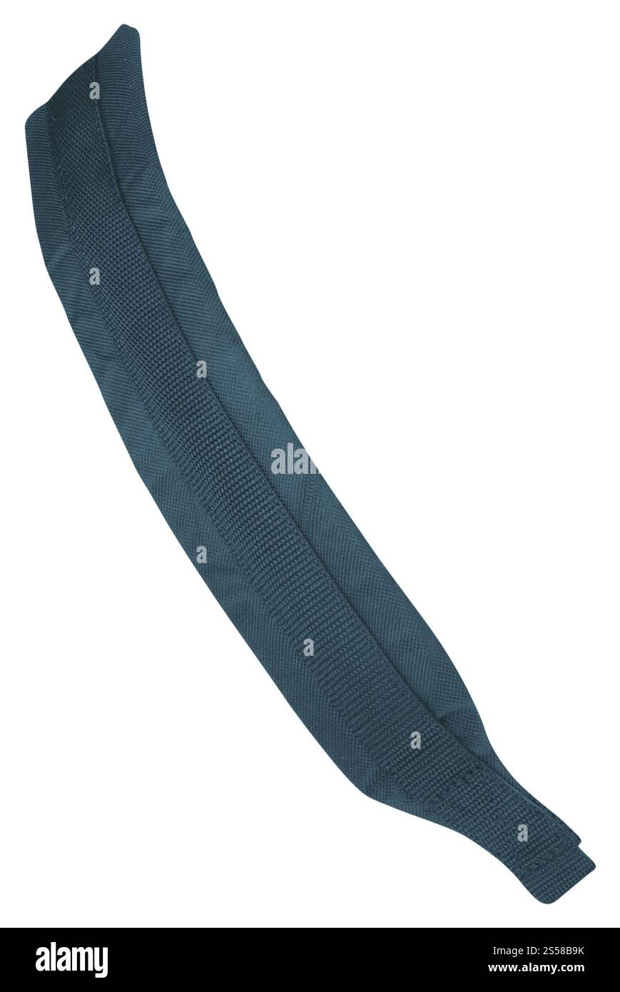 cintura blu isolata su bianco Foto Stock