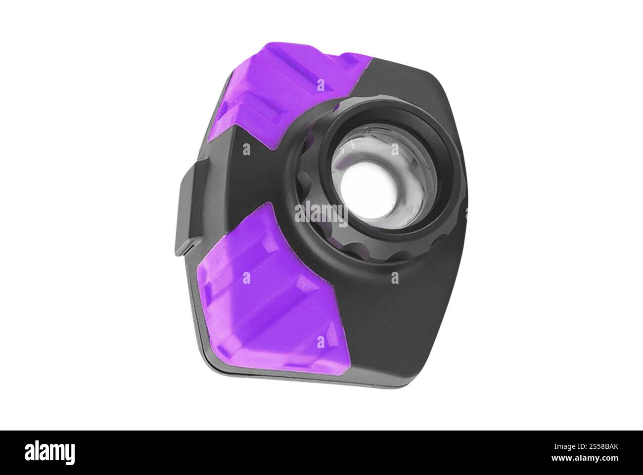 LED del faro isolato Foto Stock