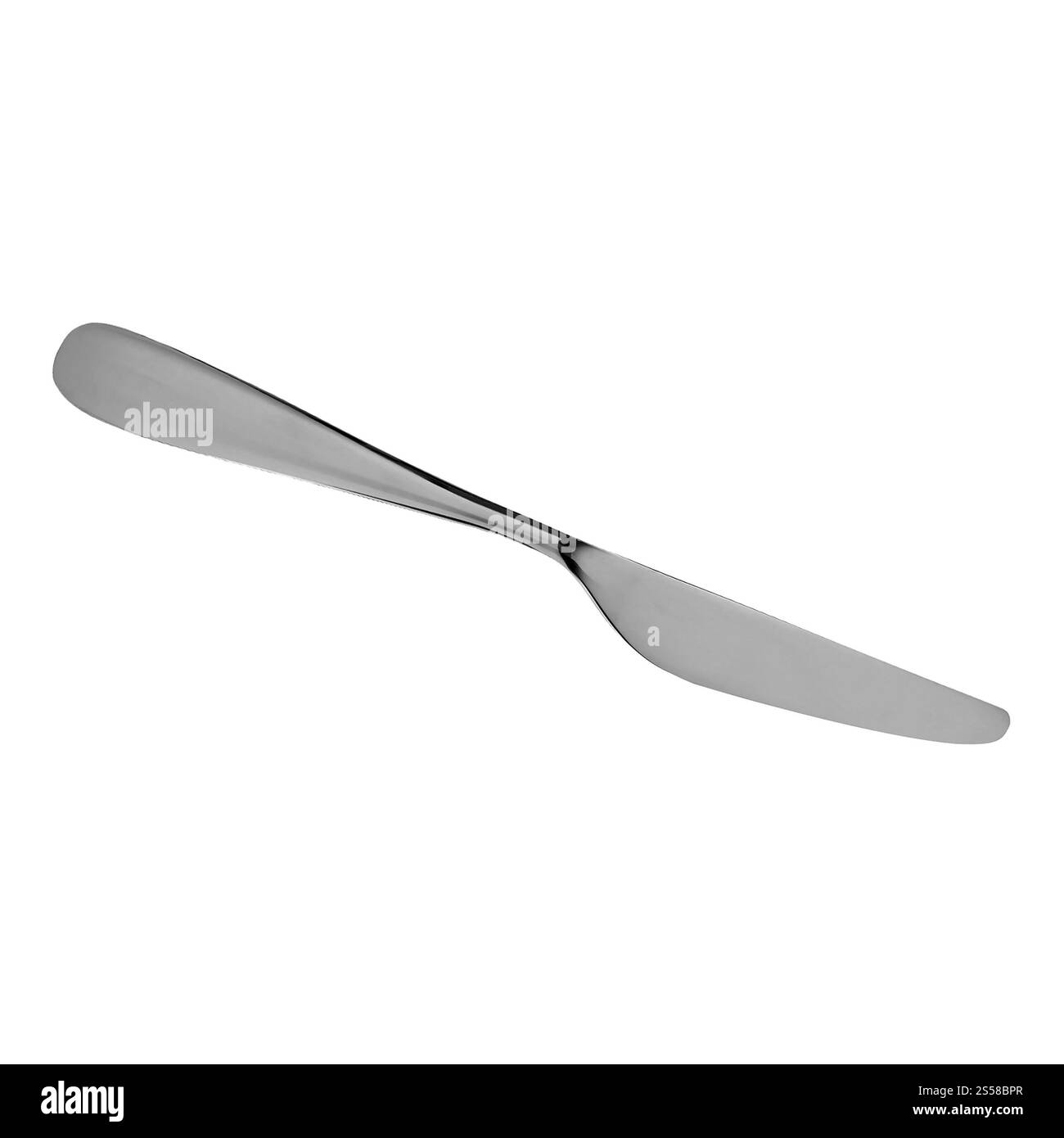 Acciaio inox COLTELLO DA CUCINA Foto Stock