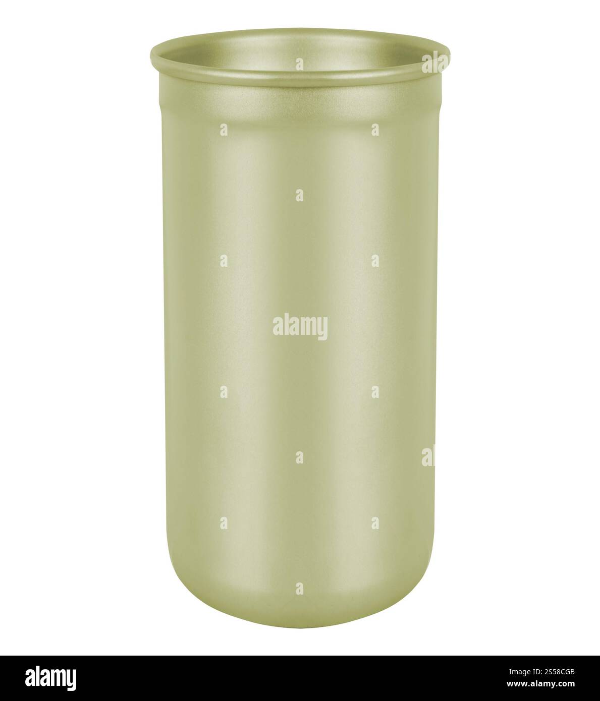 Svuotare la tazza in plastica Foto Stock