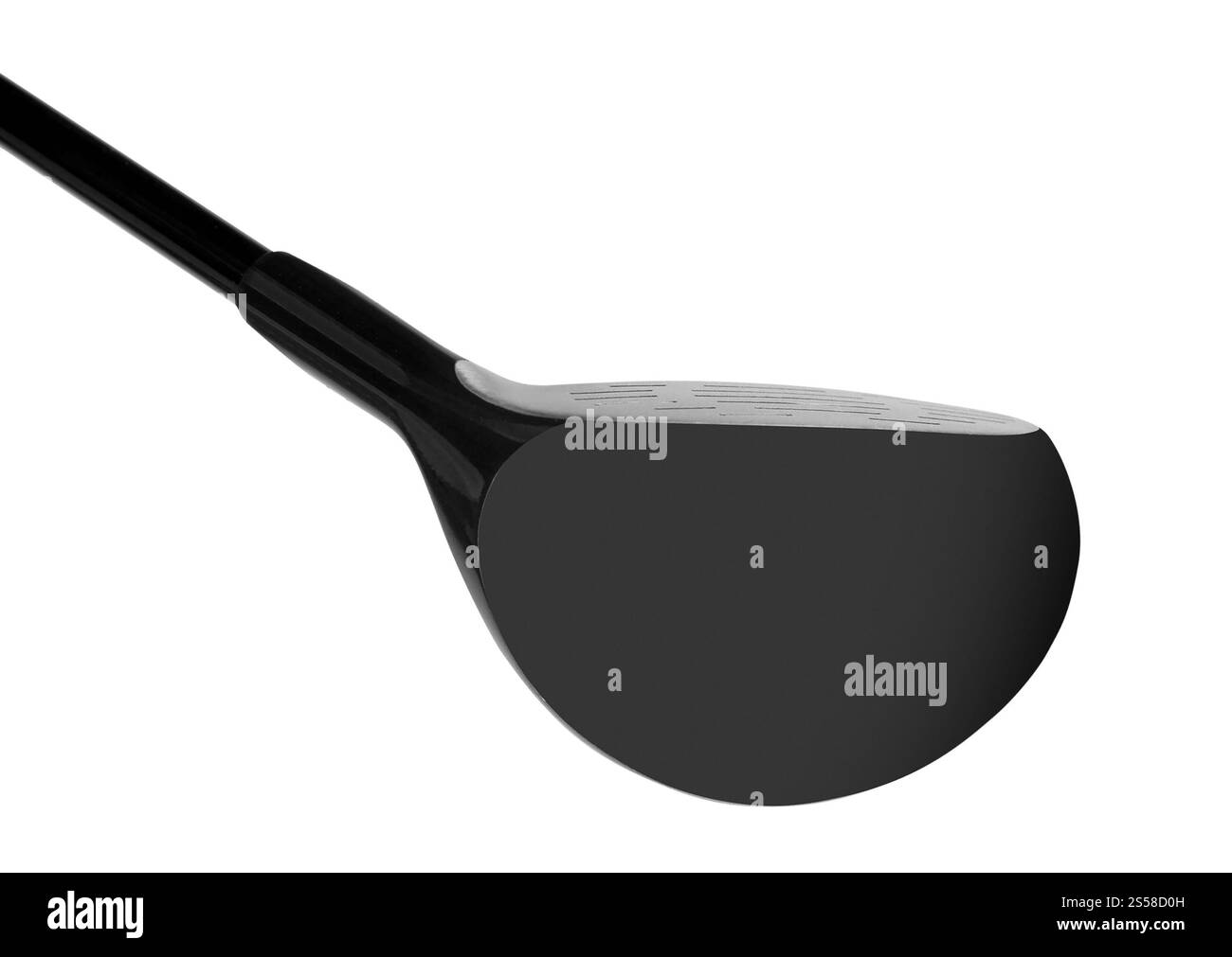 Golf club isolato sul bianco Foto Stock