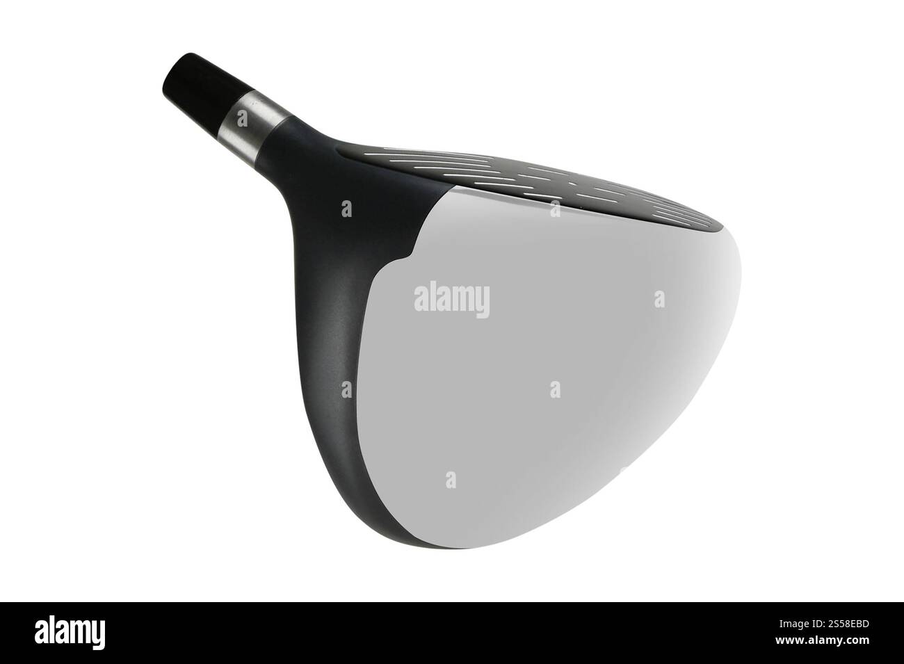 Golf Club isolato sul bianco Foto Stock