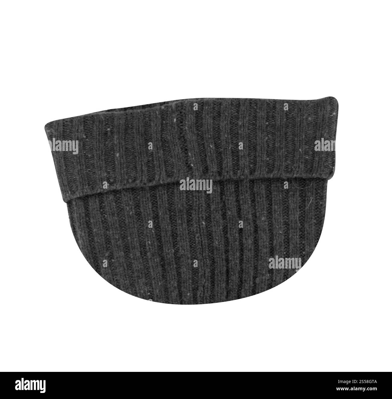 cappello invernale isolato sul bianco Foto Stock