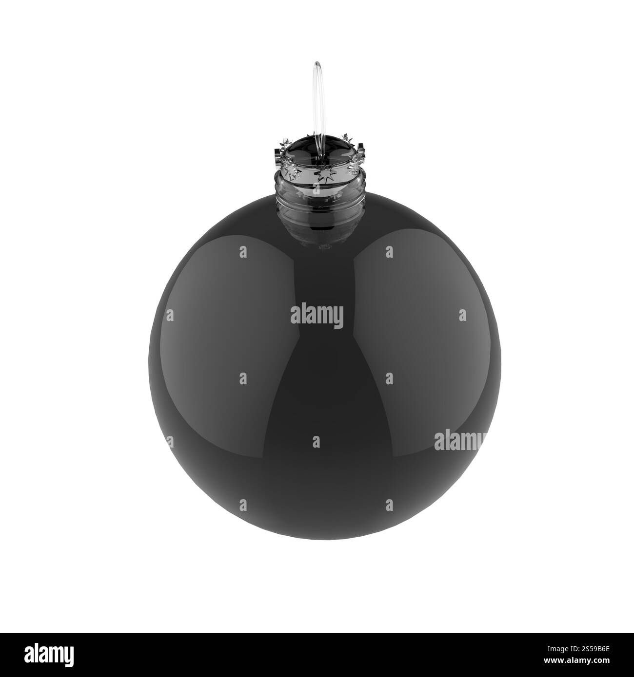 Vuoto 3d ornamento di Natale Foto Stock